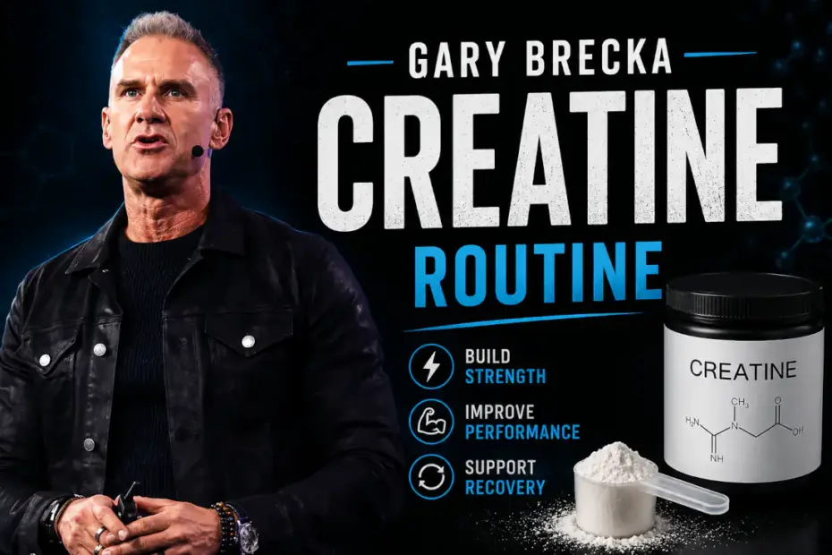 Gary Brecka and creatine