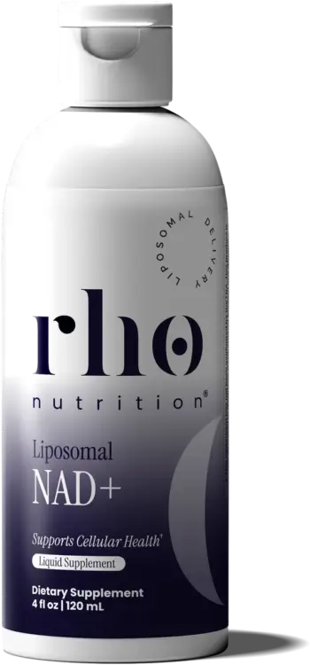 Closeup of Rho Nutrition's NAD+ product that Gary Brecka uses