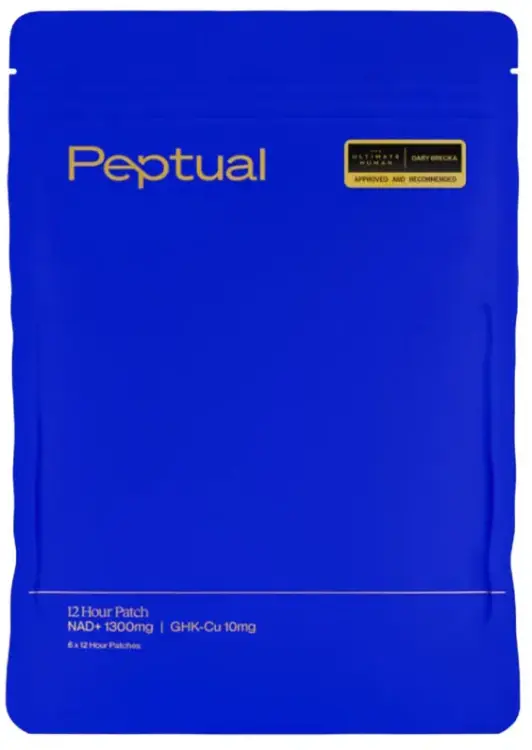 Closeup of Gary Brecka's BPC-157 product
