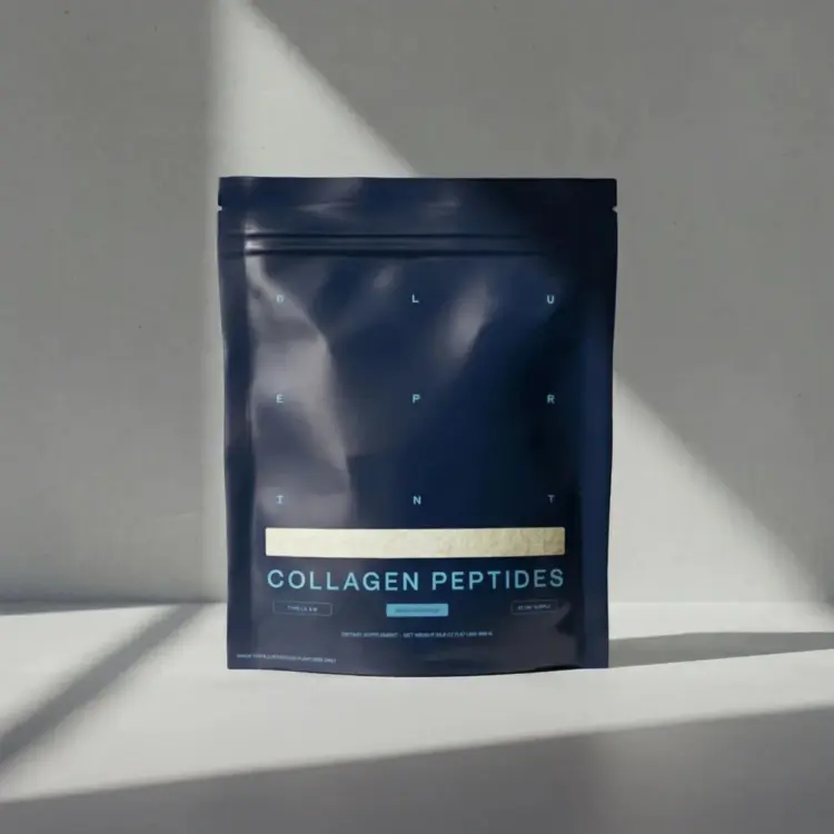 Bryan Johnson's Blueprint Collagen Peptides pouch