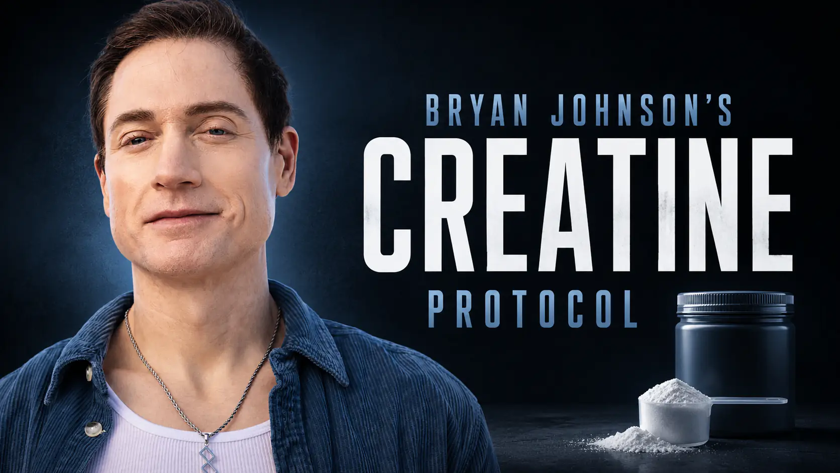Bryan Johnson’s Creatine Routine (2026) – His Exact Dosage, Timing & What The Research Says 