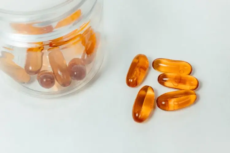 Closeup of Mark Hyman's supplements