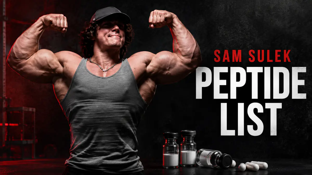 Sam Sulek’s Peptide List (2026) – What He Uses & The Company He Co-Owns